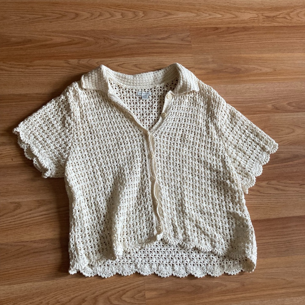 AMERICAN EAGLE - Knit Button up